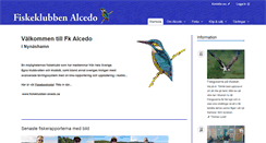 Desktop Screenshot of fiskeklubben-alcedo.se